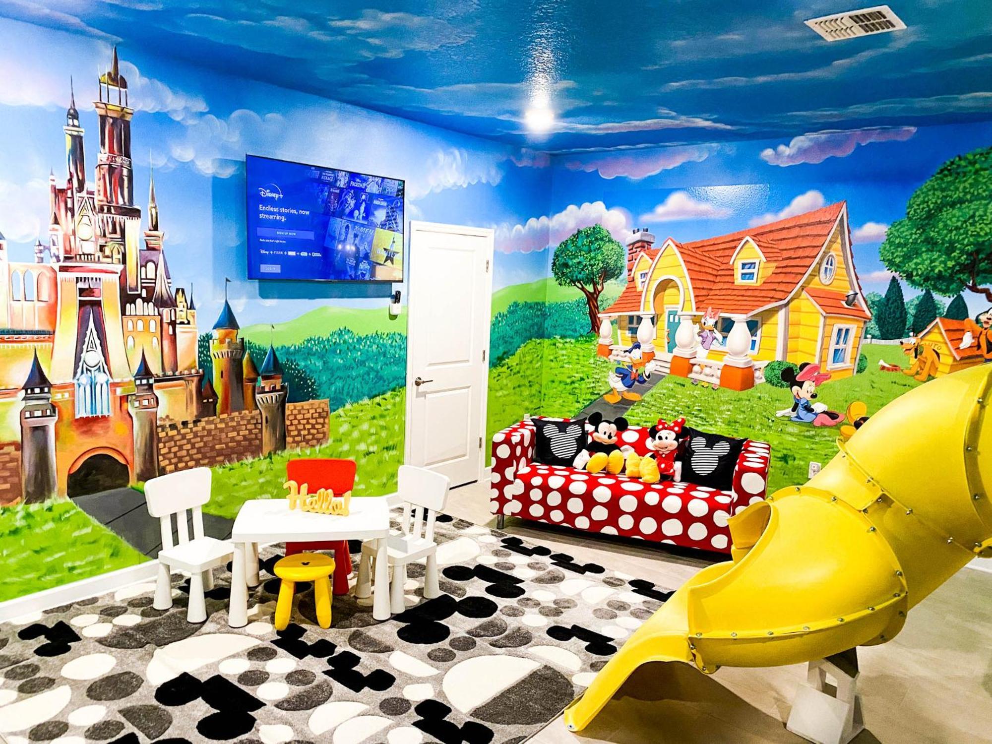 Magical Family Vacation Home Near Disney World At Storey Lake, Star Wars Gameroom, Pool, Theater, Mickey Slide, Sleeps Up To 28 Kissimmee Exterior photo